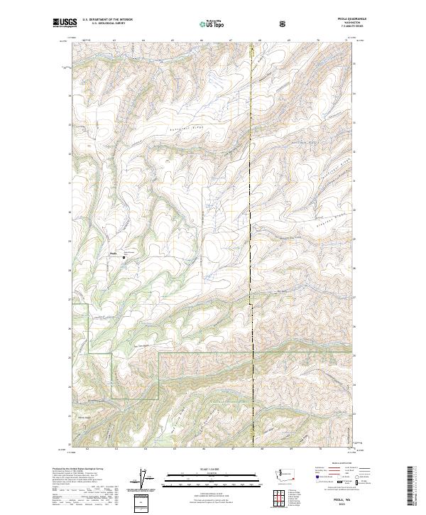 Peola topographic map thumbnail