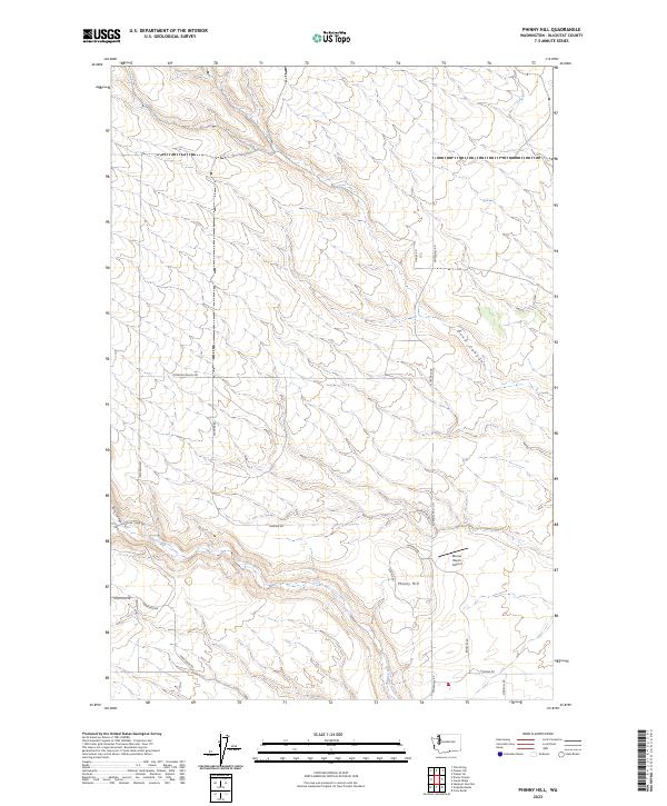 Phinny Hill 2023 topographic map thumbnail
