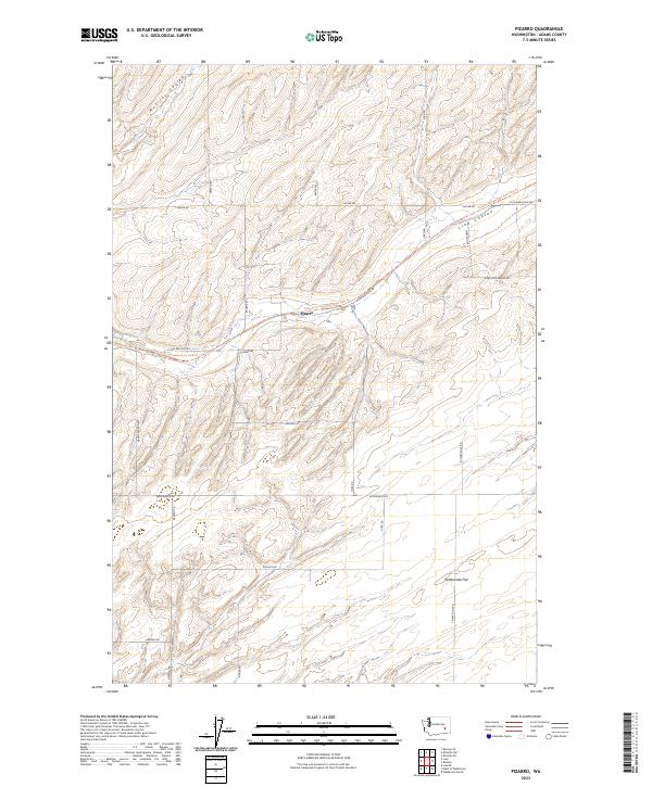 Pizarro 2023 topographic map thumbnail
