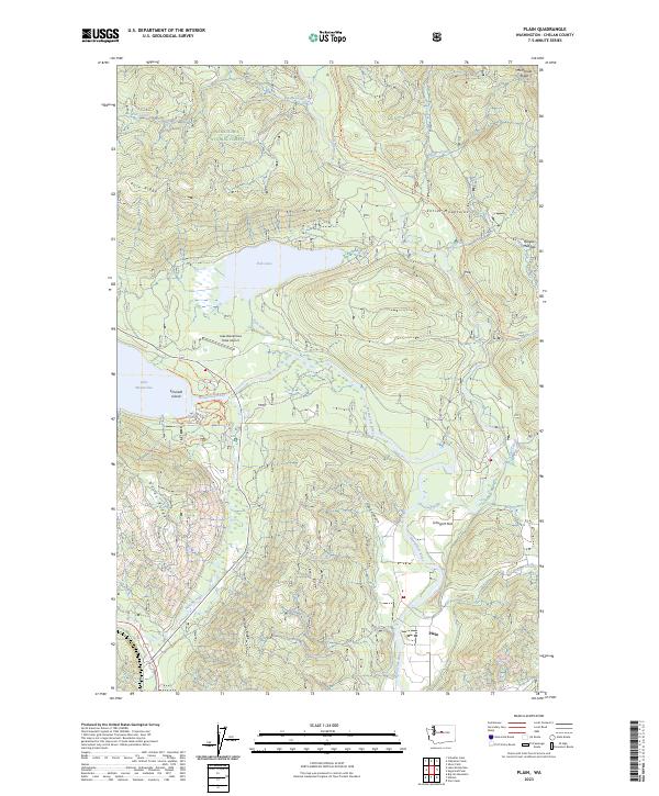 Plain 2023 topographic map thumbnail
