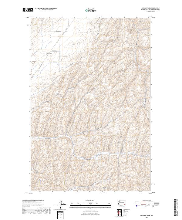 Pleasant View topographic map thumbnail