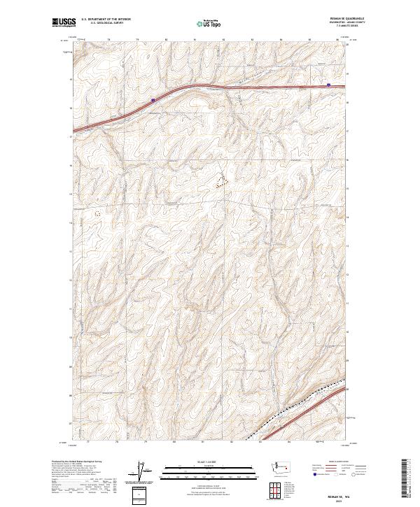 Reiman SE 2023 topographic map thumbnail