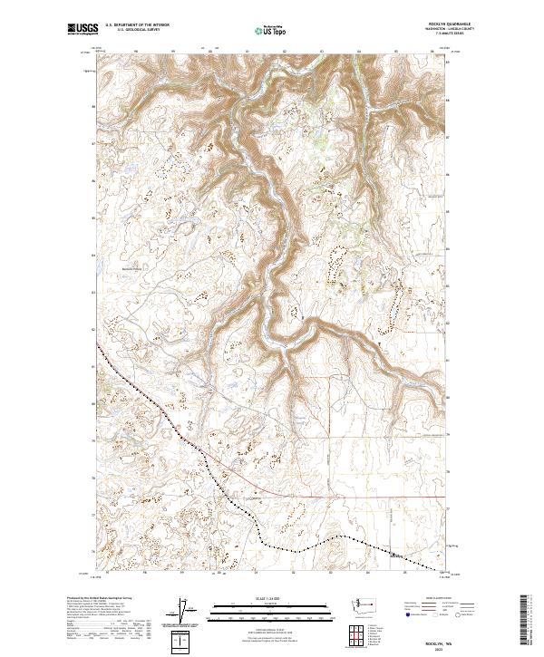 Rocklyn topographic map thumbnail