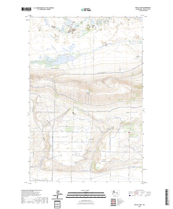 Royal Camp 2023 topographic map thumbnail