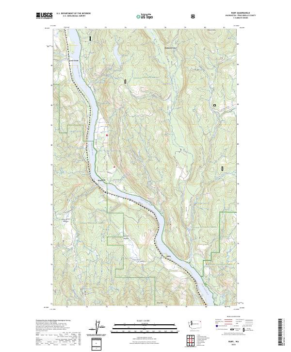 Ruby 2023 topographic map thumbnail