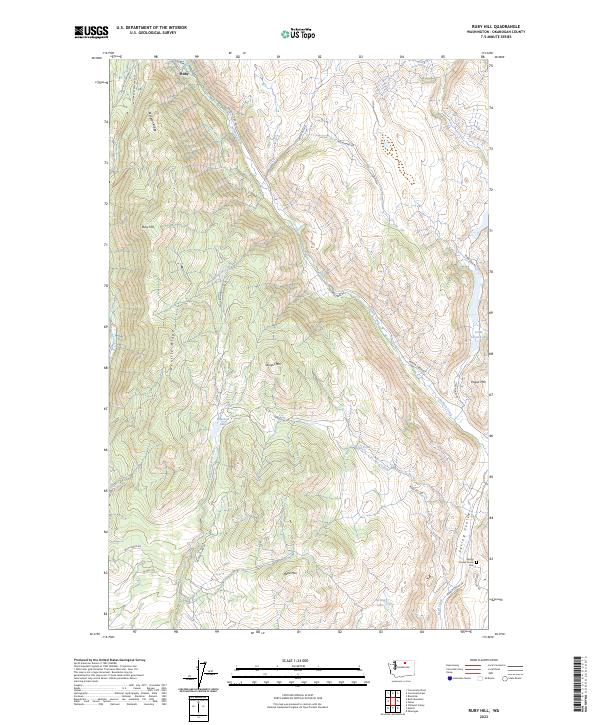 Ruby Hill 2023 topographic map thumbnail