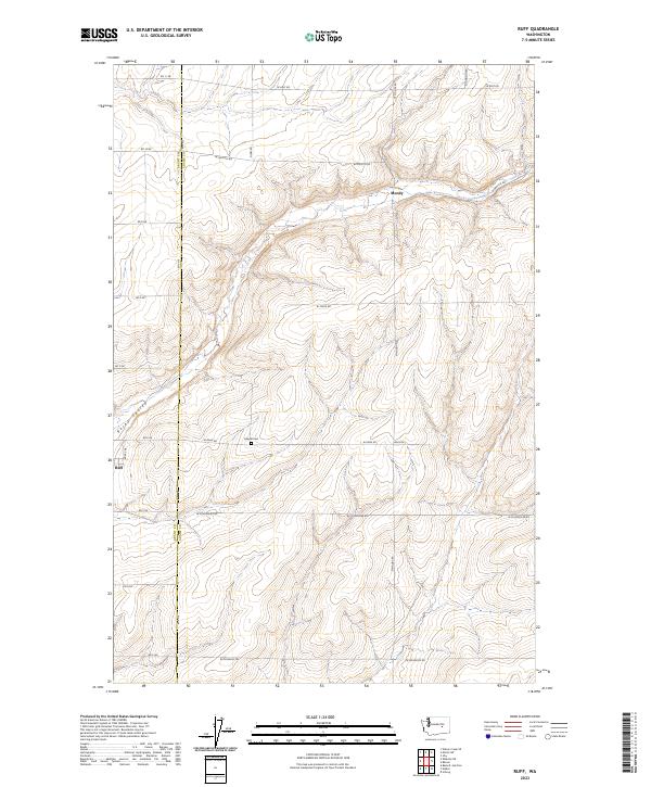 Ruff 2023 topographic map thumbnail