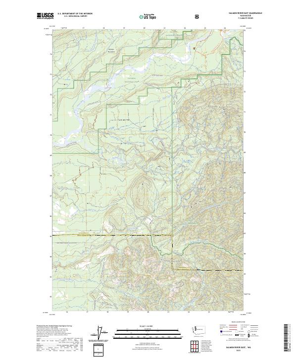 Salmon River East topographic map thumbnail