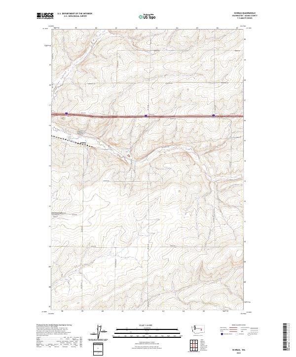 Schrag topographic map thumbnail
