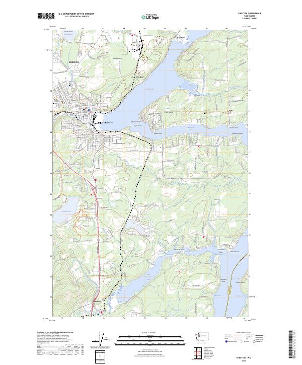 Shelton 2023 topographic map thumbnail