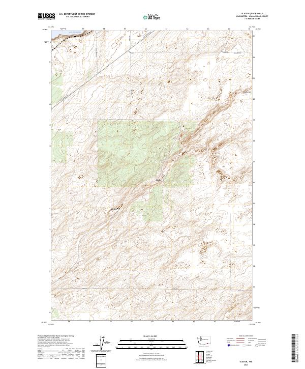 Slater topographic map thumbnail