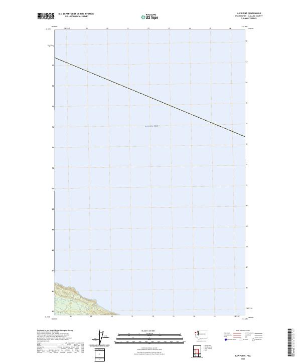 Slip Point 2023 topographic map thumbnail