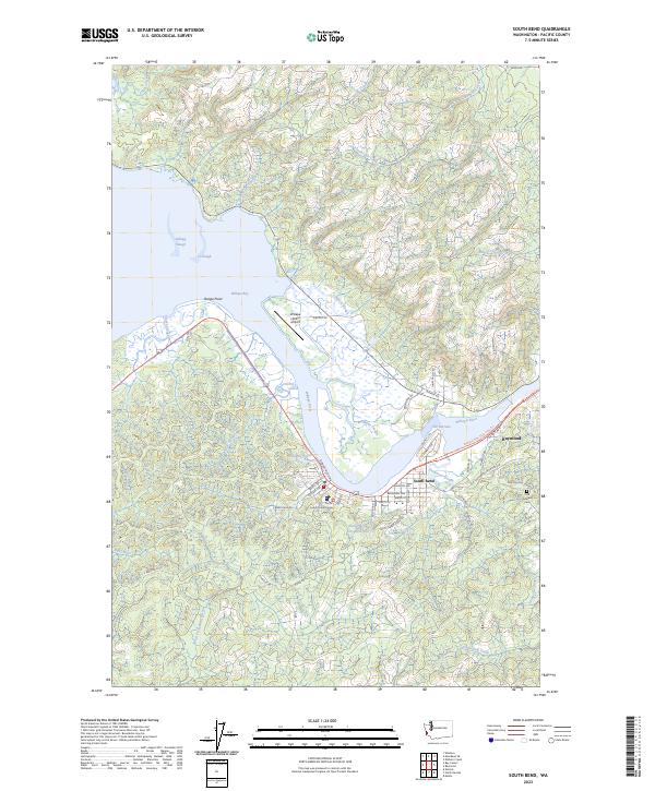 South Bend topographic map thumbnail