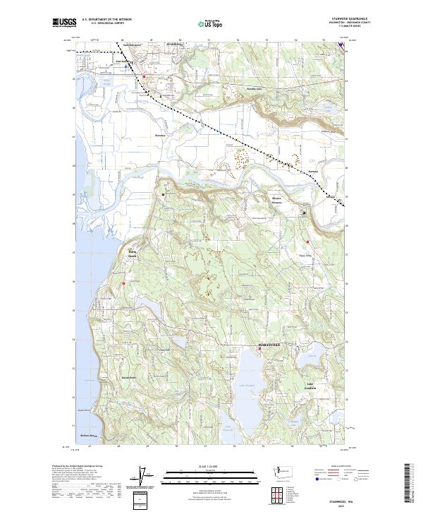 Stanwood 2023 topographic map thumbnail