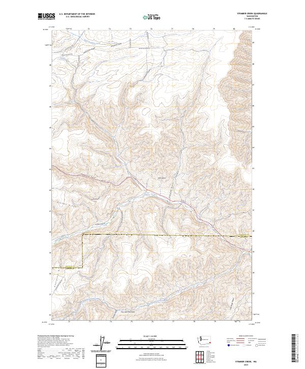 Stember Creek 2023 topographic map thumbnail