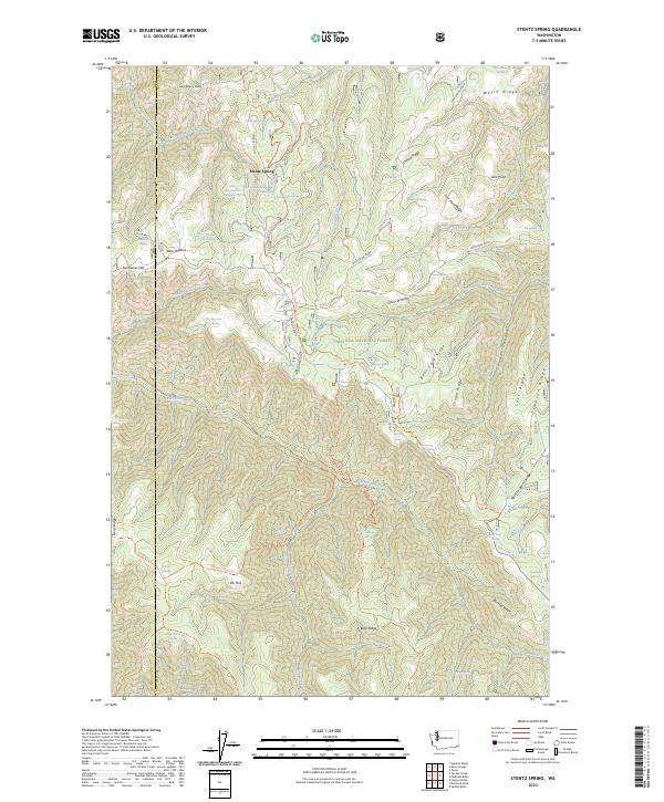 Stentz Spring topographic map thumbnail