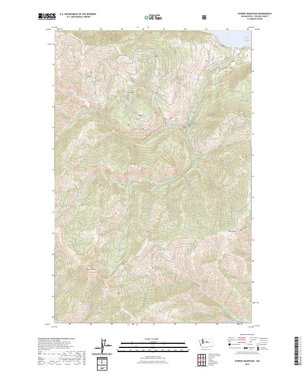Stormy Mountain 2023 topographic map thumbnail