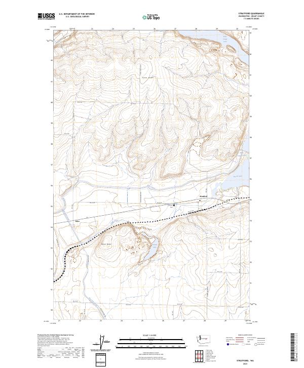 Stratford topographic map thumbnail