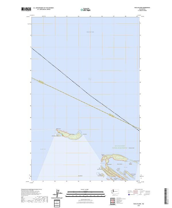 Sucia Island topographic map thumbnail