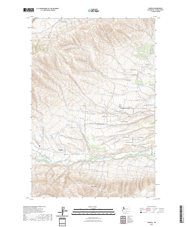 Tampico 2023 topographic map thumbnail