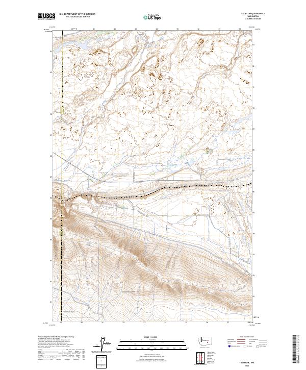 Taunton topographic map thumbnail