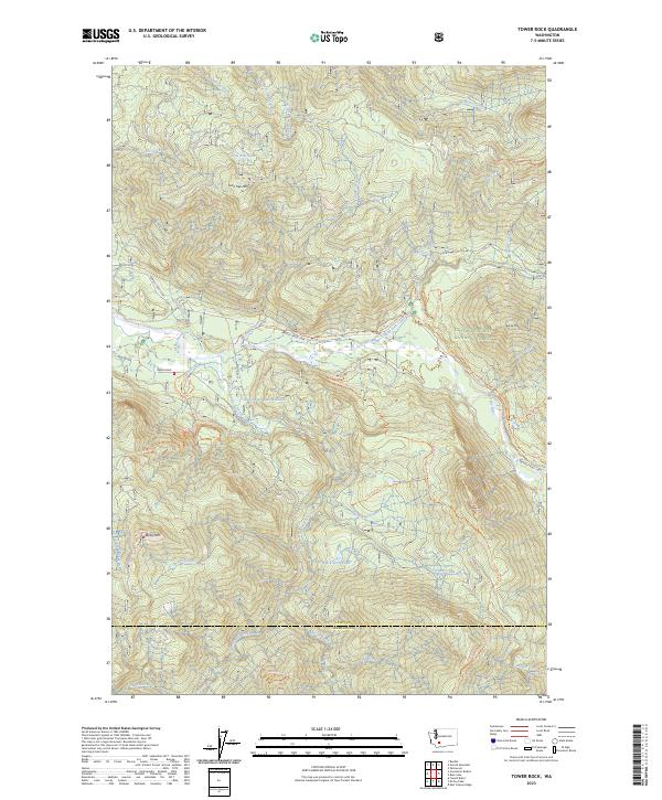 Tower Rock 2023 topographic map thumbnail