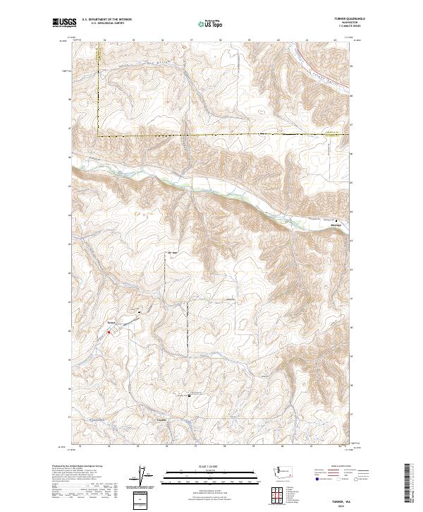 Turner topographic map thumbnail