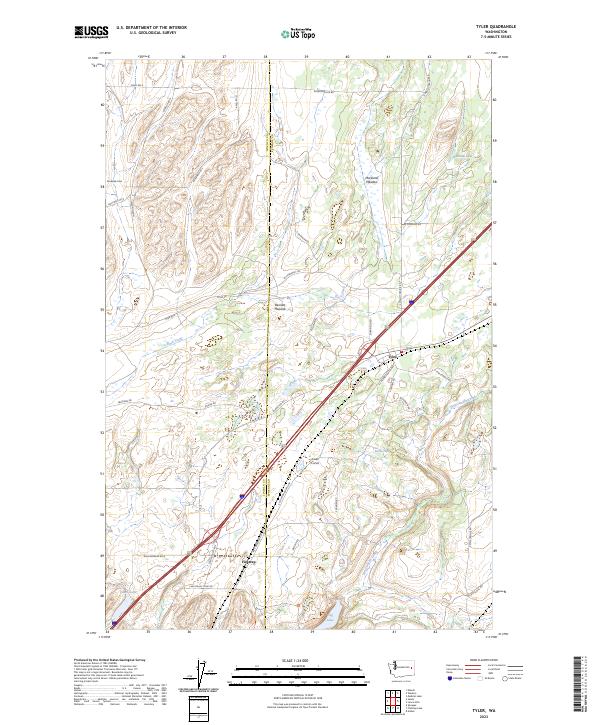 Tyler topographic map thumbnail