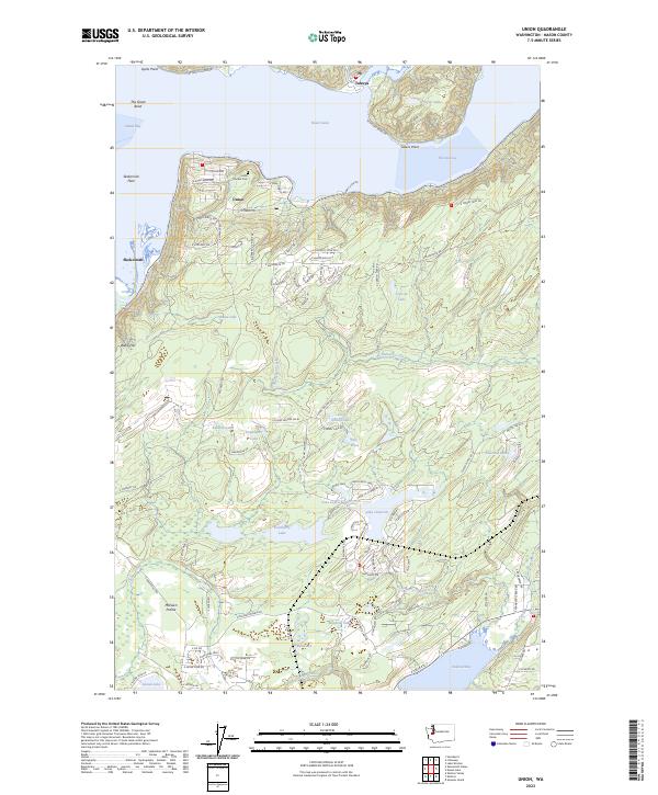 Union topographic map thumbnail