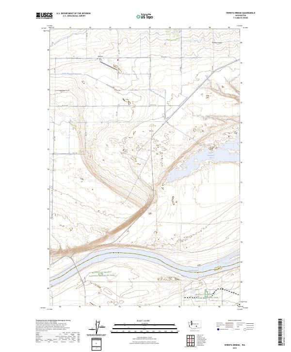 Vernita Bridge 2023 topographic map thumbnail