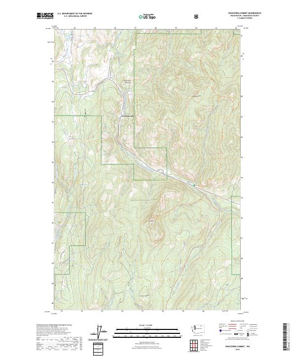 Wauconda Summit 2023 topographic map thumbnail