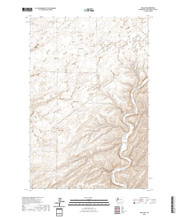 Welland topographic map thumbnail