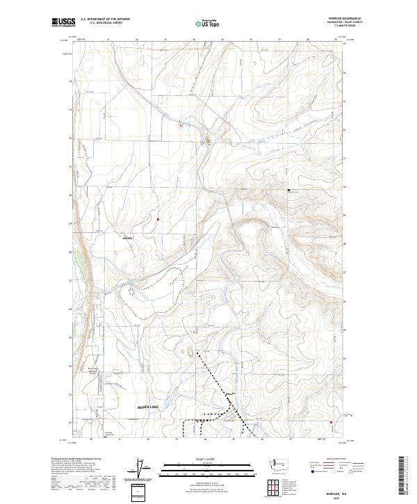 Wheeler topographic map thumbnail