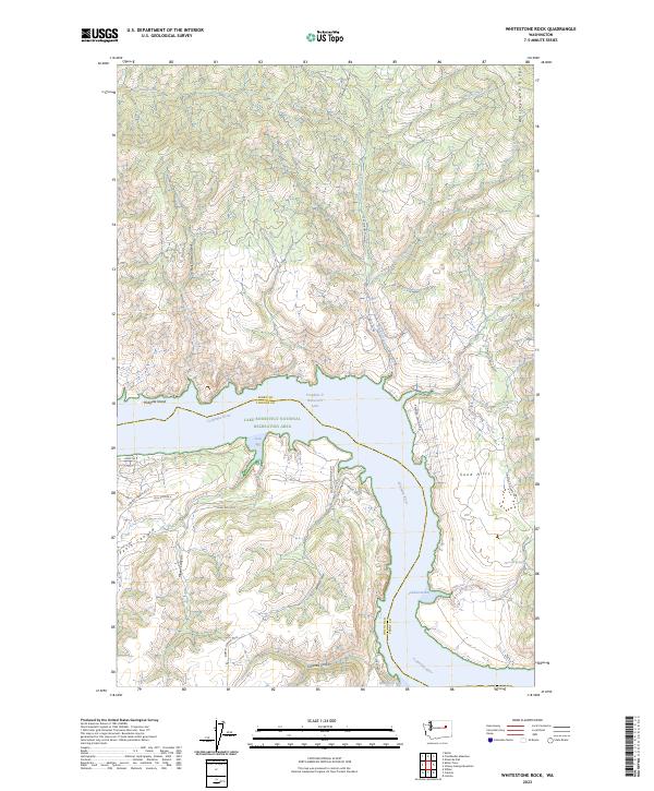 Whitestone Rock 2023 topographic map thumbnail