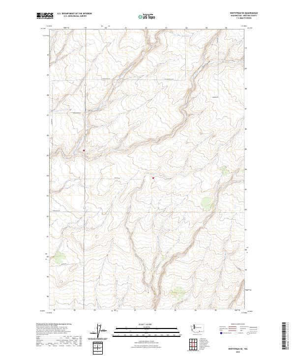 Whitstran SE 2023 topographic map thumbnail