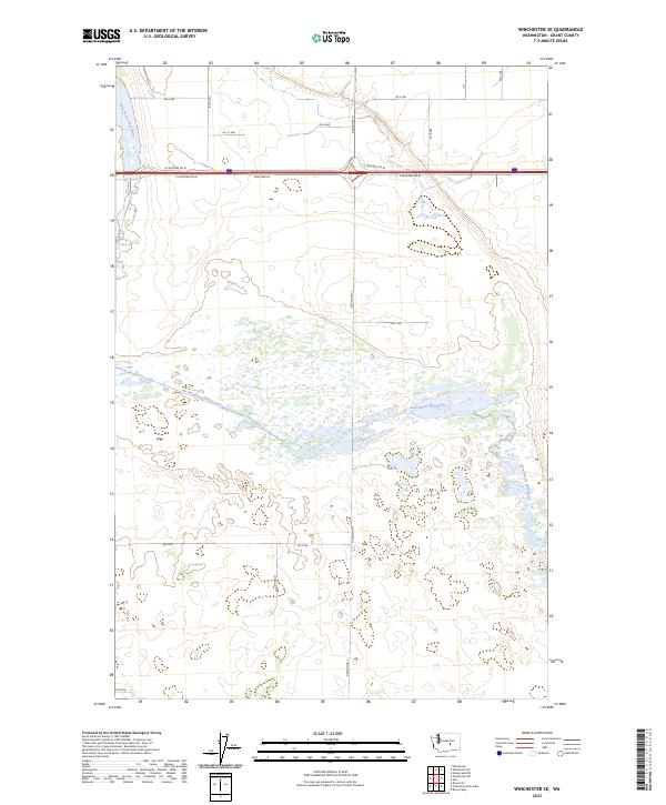 Winchester SE 2023 topographic map thumbnail
