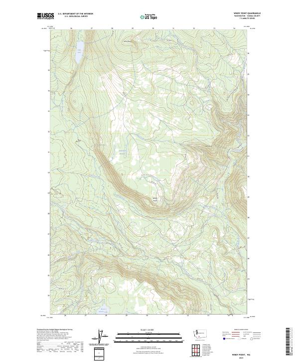 Windy Point topographic map thumbnail