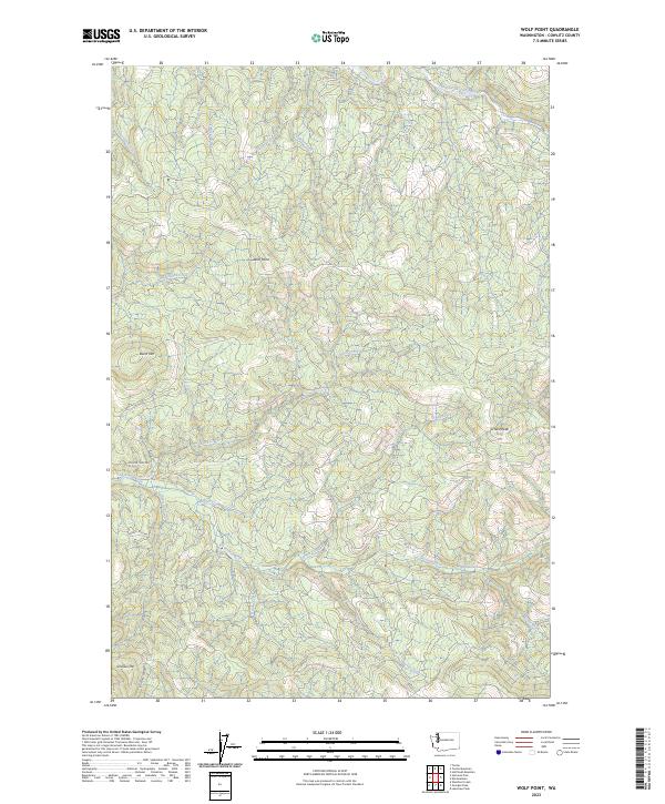 Wolf Point topographic map thumbnail