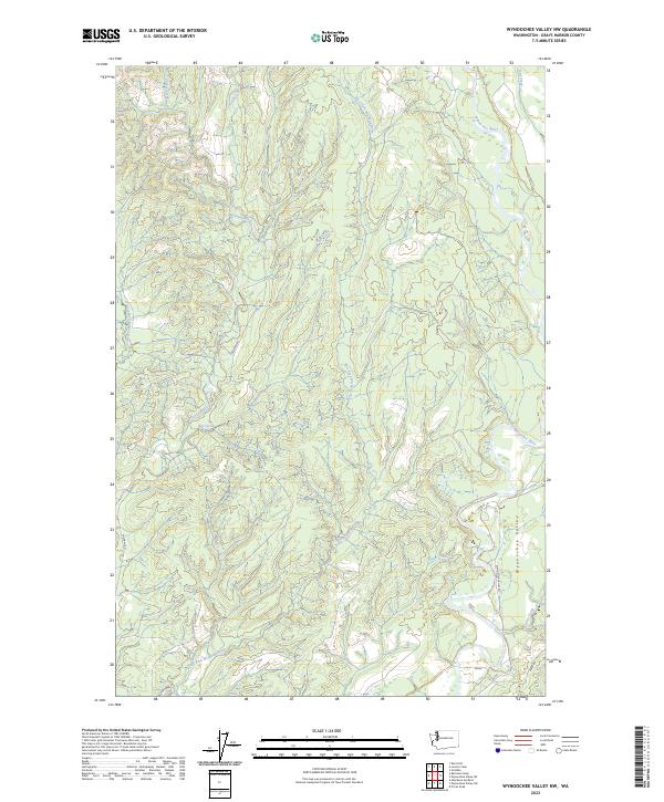 Wynoochee Valley NW topographic map thumbnail