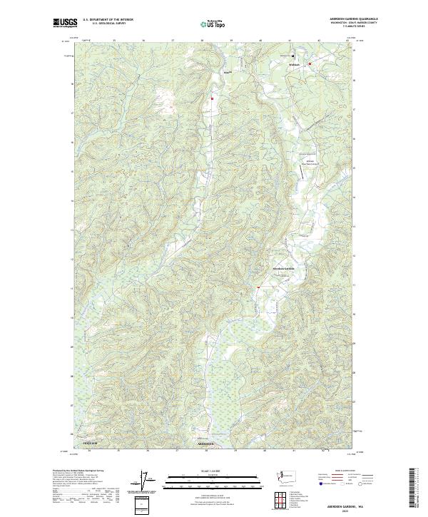 Aberdeen Gardens topographic map thumbnail