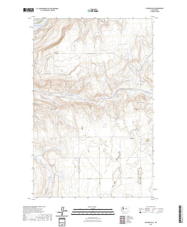 Coleman Hill topographic map thumbnail