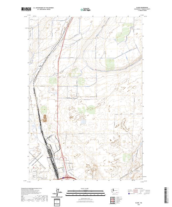 Glade topographic map thumbnail
