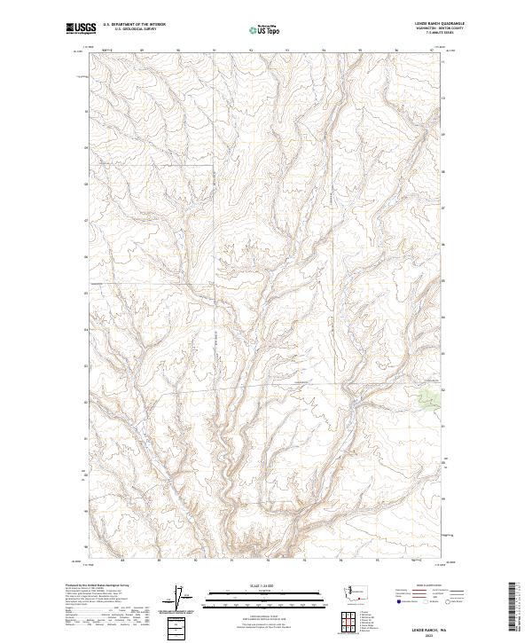 Lenzie Ranch 2023 topographic map thumbnail