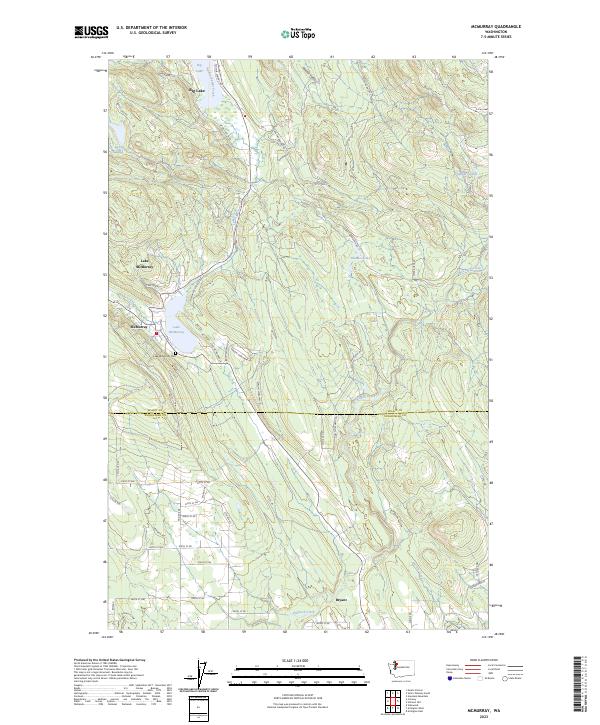 McMurray topographic map thumbnail