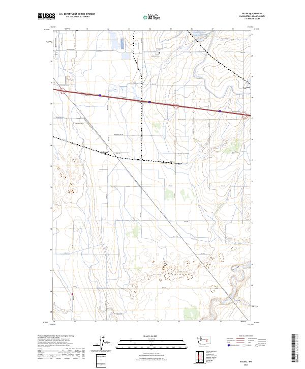 Sieler topographic map thumbnail