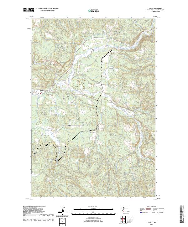 Toutle 2023 topographic map thumbnail