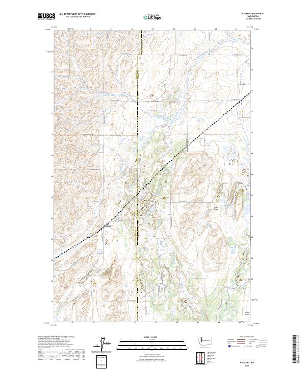 Waukon 2023 topographic map thumbnail