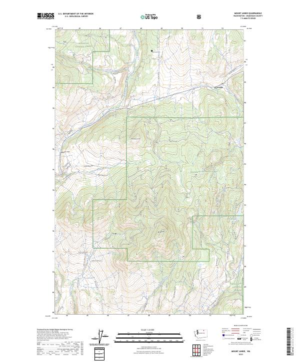 Mount Annie topographic map thumbnail