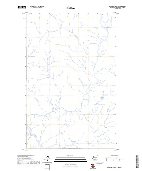 Boundary Dam OE N topographic map thumbnail