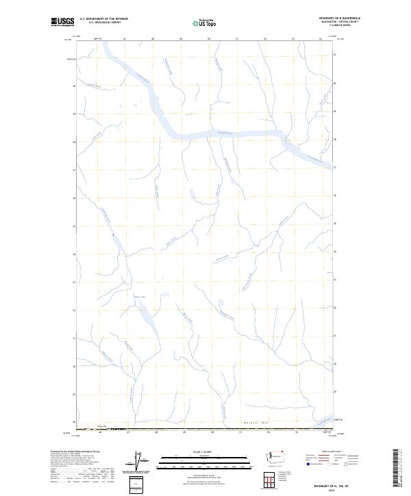 Boundary OE N topographic map thumbnail